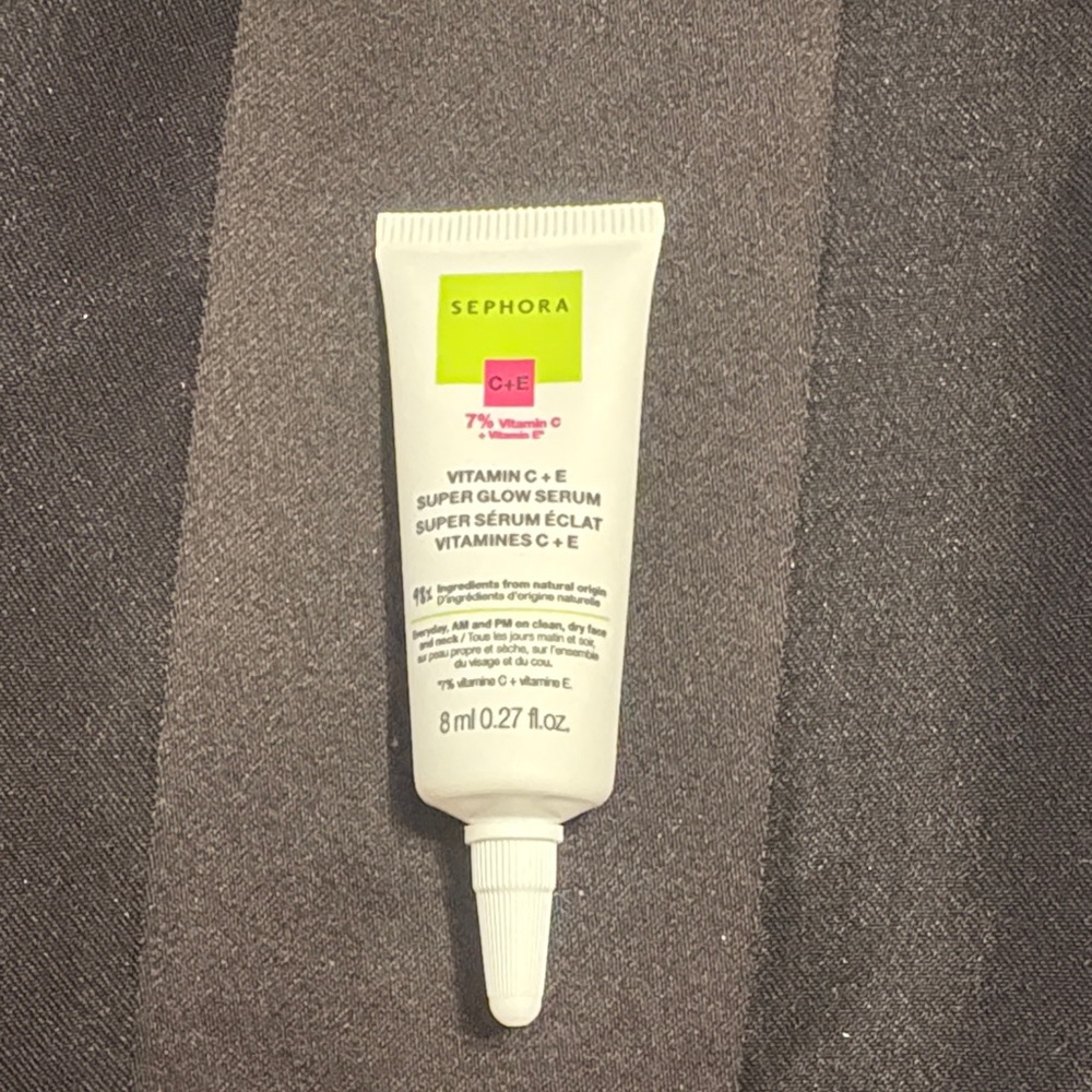 Sephora Vitamin C+E Glow Serum in White Tube